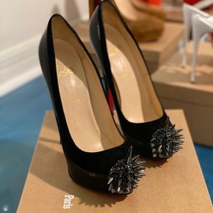 Asteroid 160 Veau velours/patent calf